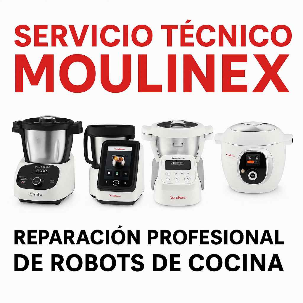 Servicio técnico Moulinex reparación de robots de cocina